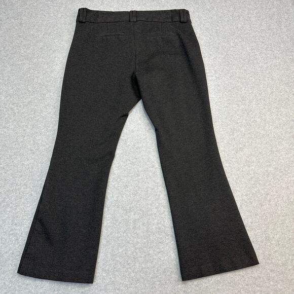 Studio by Torrid Trouser Slim Boot Pants SZ 16R Dark Charcoal Heather Ponte Knit - Picture 7 of 13